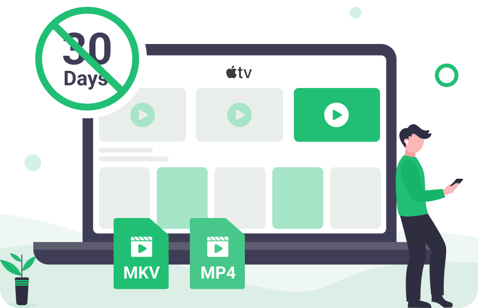 view apple tv downloads without expiration date