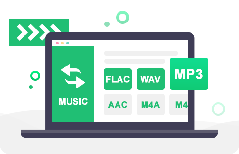 convert unlimited music to plain audio formats