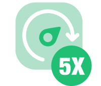 5x conversion speed