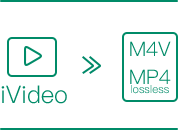 convert m4v to lossless mp4