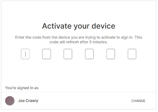 activate soundcloud device with code