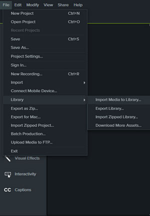add apple music to camtasia video