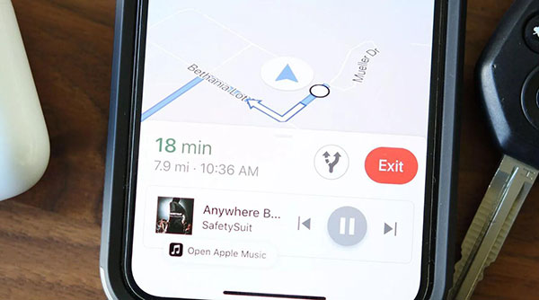 add apple music to google maps