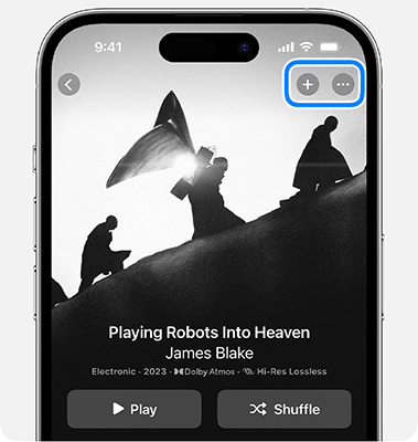 add apple music to library iphone android