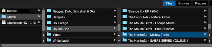 add file to serato dj