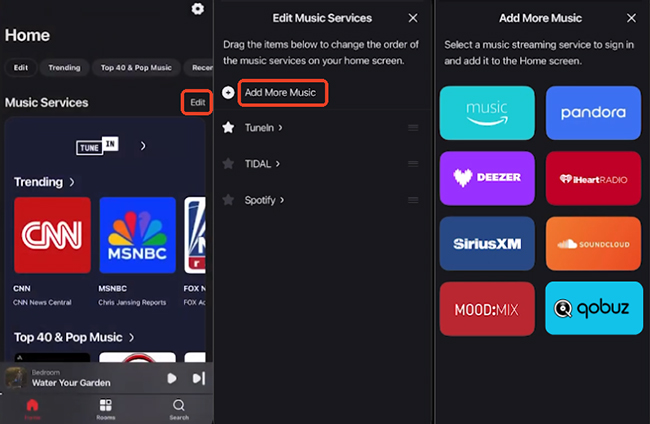 add qobuz to heos app
