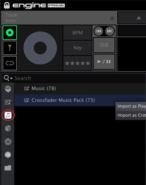 import spotify to denon engine prime through itunes