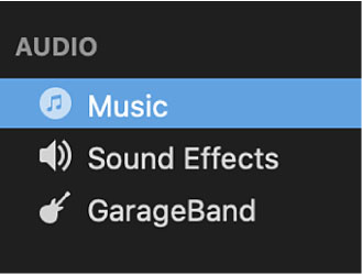 add converted apple music to imovie on mac
