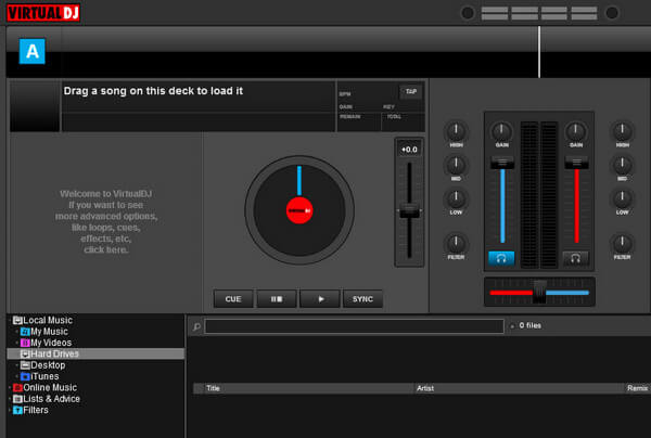 add local spotify music to virtual dj
