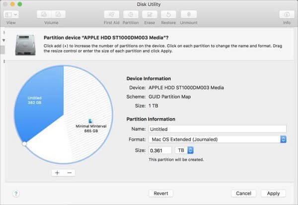 add a new partition