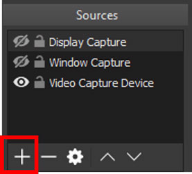 add source in obs studio