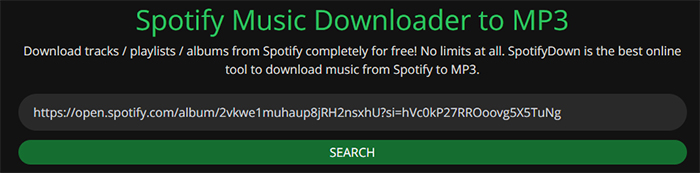 add spotify playlist to spotifydown