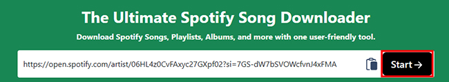 add spotify songs to spowload