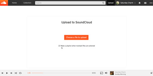 upload spotify to soundcloud