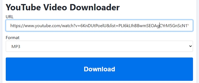 add youtube url to loaderto