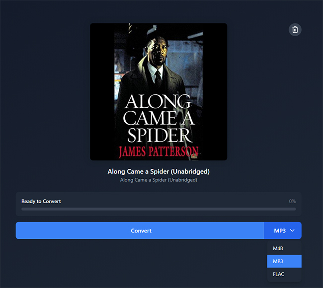 choose mp4 as audible output format in kamsker