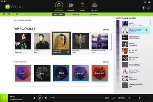 aimersoft imusic spotify to mp3 converter