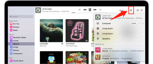 apple music multiple devices via airplay on mac