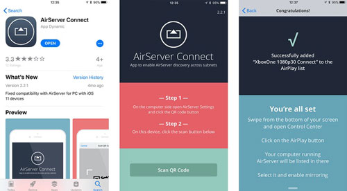 AirServer on iOS