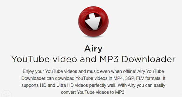 airy youtube music downloader