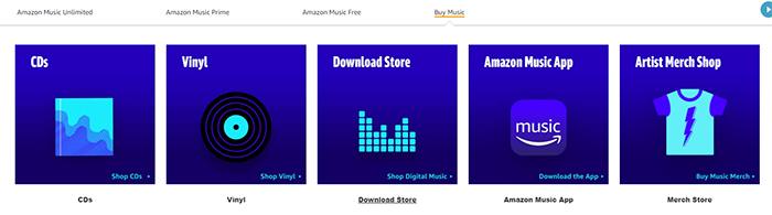 amazon digital music store