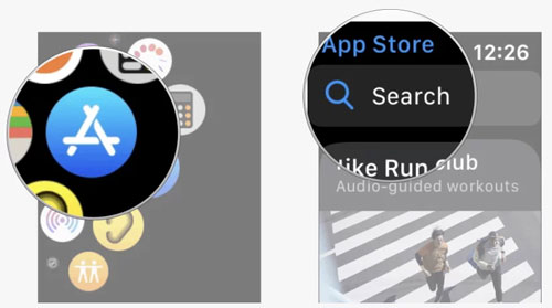 install amazon music app on apple watch via app store