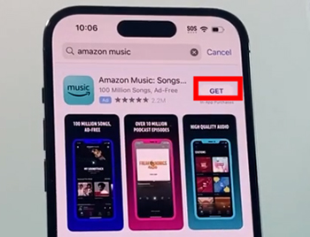 download amazon music app on iphone