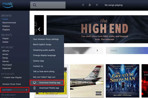 amazon music app windows amazon music app windows