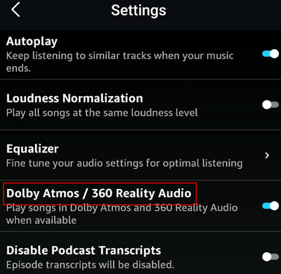amazon music unlimited dolby atmos and 360 reality audio