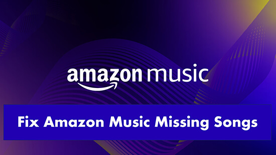 fix amazon music missing songs