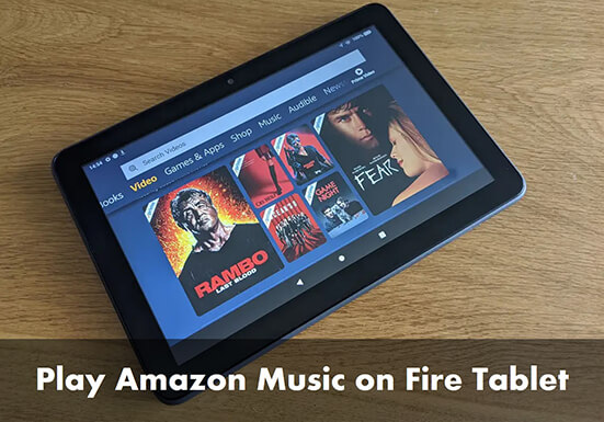 play amazon music on fire tablet
