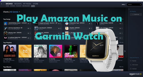 amazon music on garmin watch