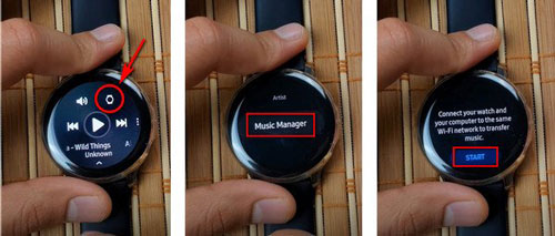 add amazon music to samsung watch from ios