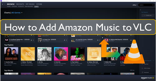 amazon music to vlc media player