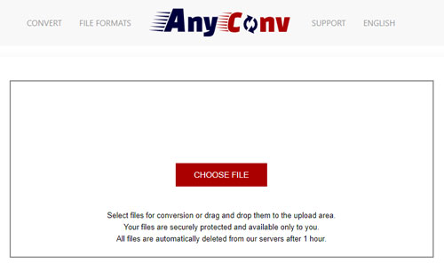 anyconv m4p to mp3 converter online