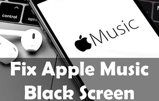 fix apple music black screen
