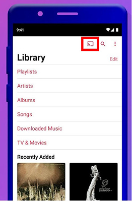 cast apple music to chromecast