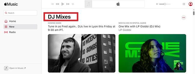apple music dj mixes