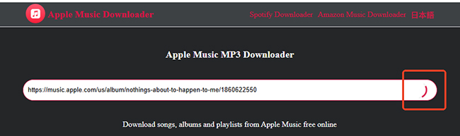 apple music downloader online loading error