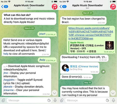 apple music downloader telegram bot