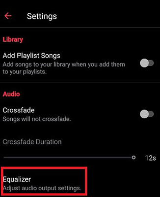 apple music equalizer android