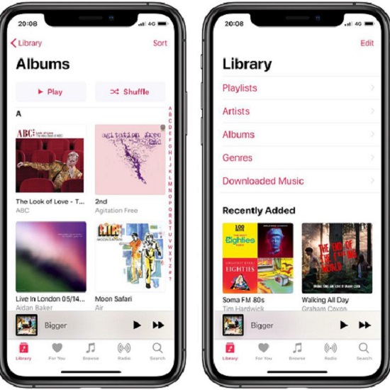 apple music library