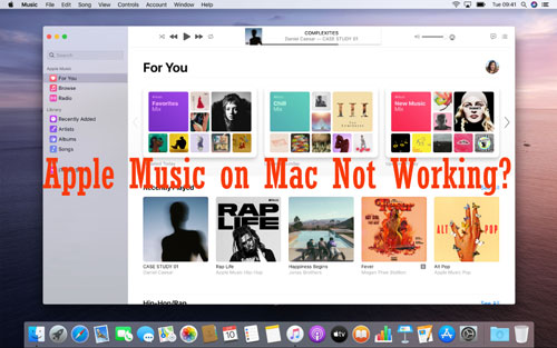 fix apple music on mac not working