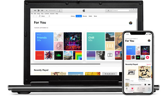 play apple music on windows pc with itunes
