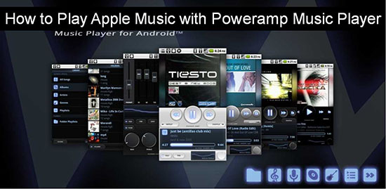 use poweramp with apple music