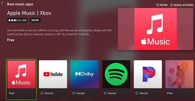apple music on xbox best music apps
