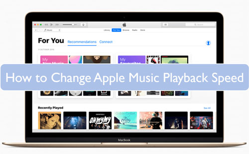 change apple music playback speed