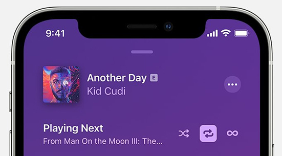 turn off repeat mode to fix apple music shuffles same songs