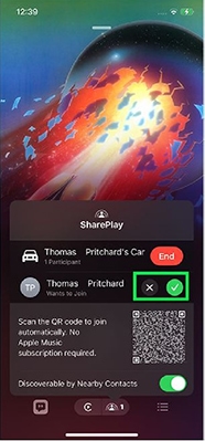 connect apple music shareplay