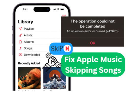 apple music skipping songs